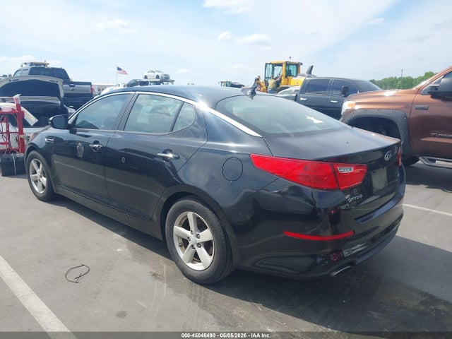 2015 Kia Optima Lx მანქანა იყიდება აუქციონზე, vin: KNAGM4A7XF5661730, აუქციონის ნომერი: 45048490