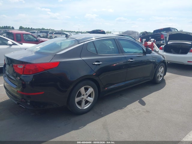 2015 Kia Optima Lx მანქანა იყიდება აუქციონზე, vin: KNAGM4A7XF5661730, აუქციონის ნომერი: 45048490