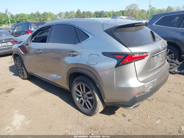 Auction sale of the 2015 Lexus Nx 200t, vin: JTJBARBZ8F2042092, lot number: 45048498