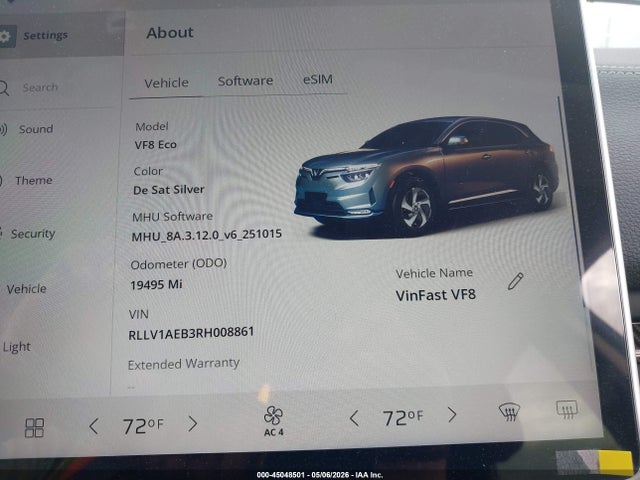 Vinfast Vf 8 Eco 2024 RLLV1AEB3RH008861 Image 7