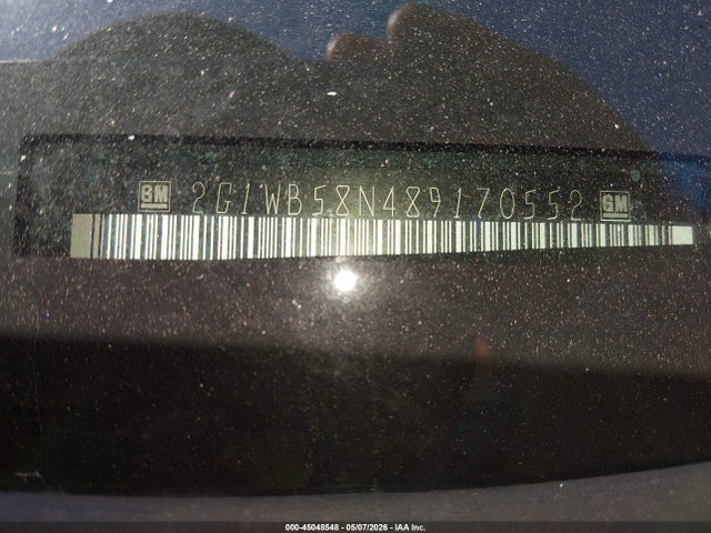 Продажа на аукционе авто 2008 Chevrolet Impala Ls, vin: 2G1WB58N489170552, номер лота: 45048548