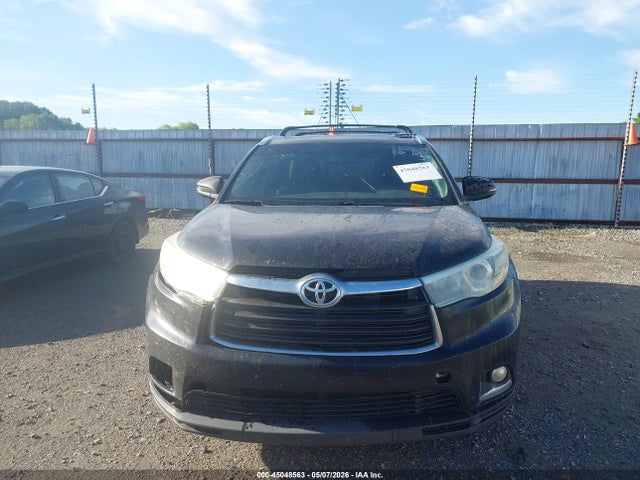 45048563 :رقم المزاد ، 5TDYKRFH9ES017317 vin ، 2014 Toyota Highlander Limited V6 مزاد بيع