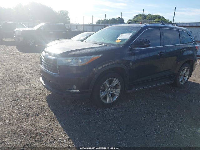 45048563 :رقم المزاد ، 5TDYKRFH9ES017317 vin ، 2014 Toyota Highlander Limited V6 مزاد بيع