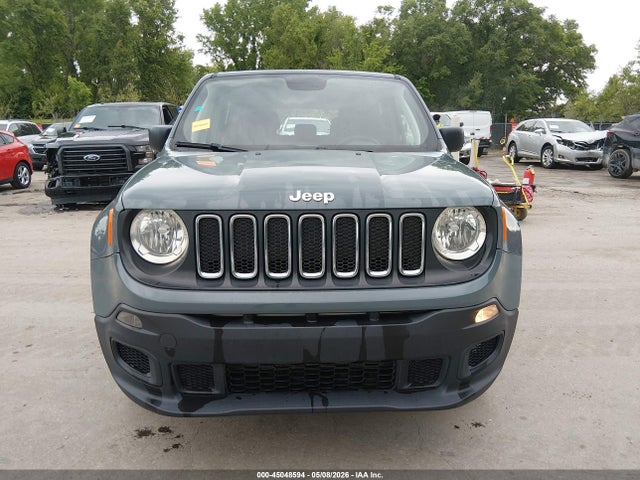 45048594 :رقم المزاد ، ZACCJBAB0JPJ00808 vin ، 2018 Jeep Renegade Sport 4x4 مزاد بيع