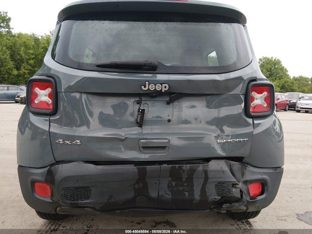45048594 :رقم المزاد ، ZACCJBAB0JPJ00808 vin ، 2018 Jeep Renegade Sport 4x4 مزاد بيع