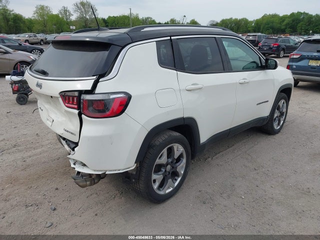 45048633 :رقم المزاد ، 3C4NJDCB1LT131811 vin ، 2020 Jeep Compass Limited 4x4 مزاد بيع