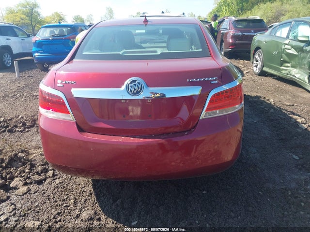 2010 Buick Lacrosse Cxl მანქანა იყიდება აუქციონზე, vin: 1G4GD5EG1AF142003, აუქციონის ნომერი: 45048672