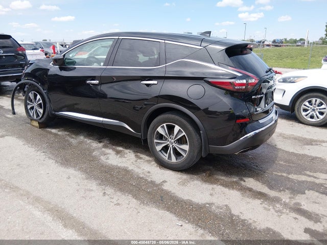2021 Nissan Murano S Fwd მანქანა იყიდება აუქციონზე, vin: 5N1AZ2AJ5MC117490, აუქციონის ნომერი: 45048720