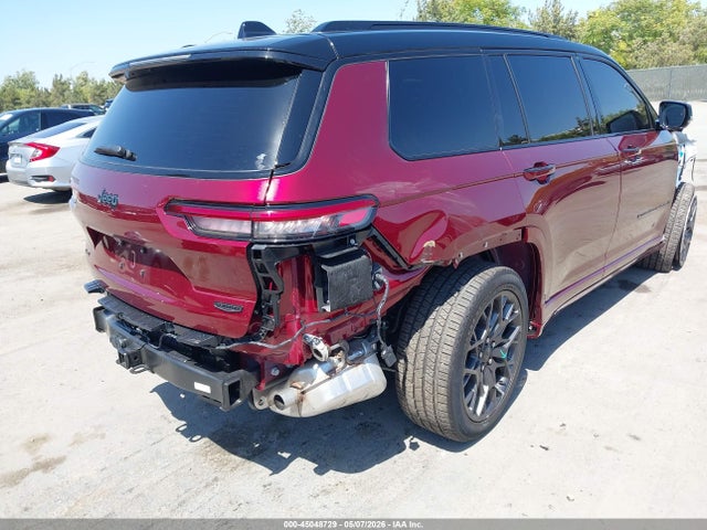 45048729 :رقم المزاد ، 1C4RJKEG2S8746489 vin ، 2025 Jeep Grand Cherokee L Summit 4x4 مزاد بيع