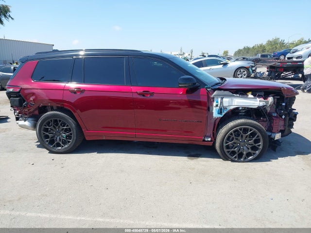 45048729 :رقم المزاد ، 1C4RJKEG2S8746489 vin ، 2025 Jeep Grand Cherokee L Summit 4x4 مزاد بيع