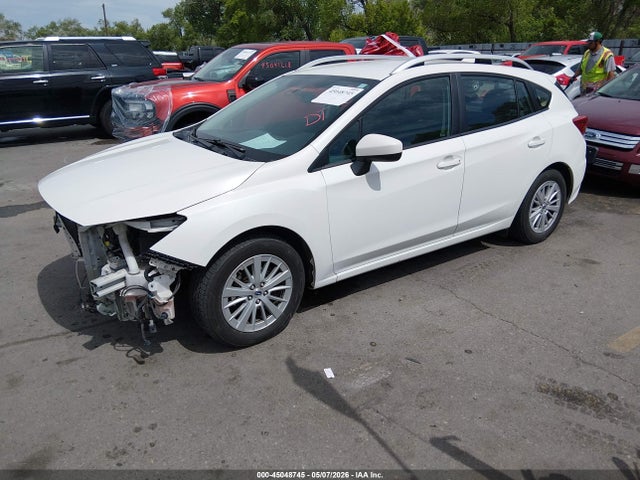Продаж на аукціоні авто 2018 Subaru Impreza 2.0i Premium, vin: 4S3GTAB64J3720155, номер лоту: 45048745