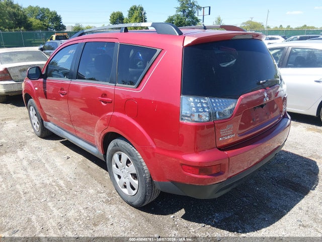 2012 Mitsubishi Outlander Es მანქანა იყიდება აუქციონზე, vin: JA4AS2AW7CU003188, აუქციონის ნომერი: 45048761