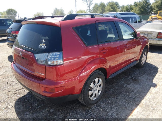 2012 Mitsubishi Outlander Es მანქანა იყიდება აუქციონზე, vin: JA4AS2AW7CU003188, აუქციონის ნომერი: 45048761