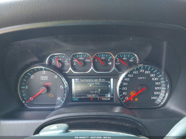 45048777 :رقم المزاد ، 3GCUKREC5FG252785 vin ، 2015 Chevrolet Silverado 1500 1lt مزاد بيع