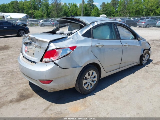 Продажа на аукционе авто 2016 Hyundai Accent Se, vin: KMHCT4AE5GU139688, номер лота: 45048829