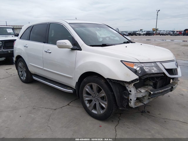 2012 Acura Mdx Advance Package მანქანა იყიდება აუქციონზე, vin: 2HNYD2H65CH542703, აუქციონის ნომერი: 45048855