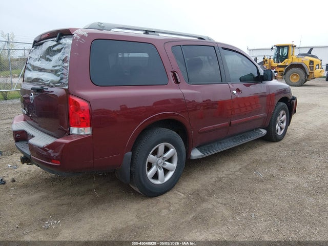 2011 Nissan Armada Sv მანქანა იყიდება აუქციონზე, vin: 5N1AA0NC7BN603713, აუქციონის ნომერი: 45048928