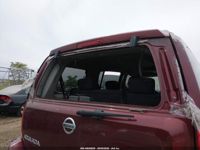 2011 Nissan Armada Sv მანქანა იყიდება აუქციონზე, vin: 5N1AA0NC7BN603713, აუქციონის ნომერი: 45048928