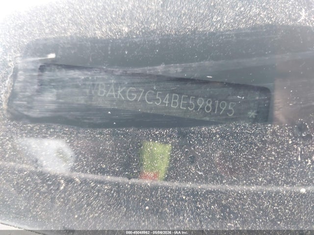 Aukcja sprzedaży 2011 Bmw 335i, vin: WBAKG7C54BE598195, numer aukcji: 45048962