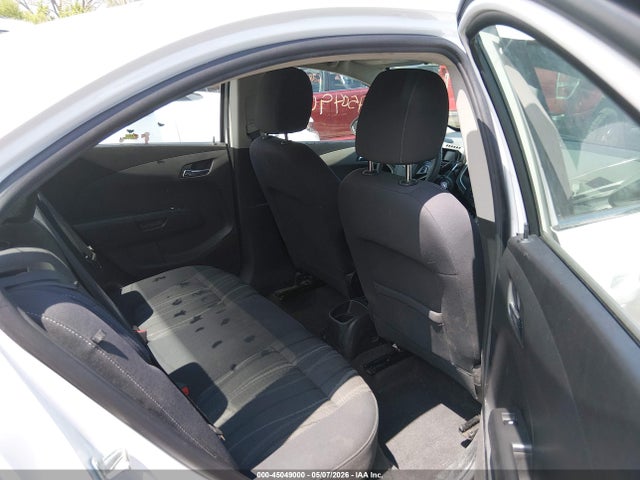 Продажа на аукционе авто 2015 Chevrolet Sonic Lt Auto, vin: 1G1JC5SH8F4123101, номер лота: 45049000