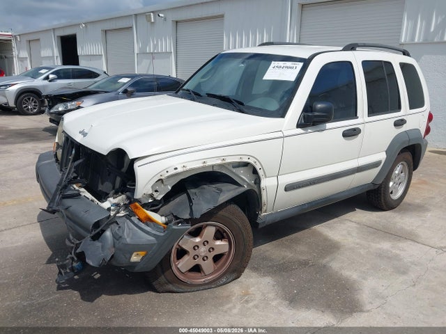 Продажа на аукционе авто 2007 Jeep Liberty Sport, vin: 1J4GK48KX7W516275, номер лота: 45049003