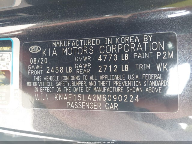 KIA Stinger Gt-line 2021 KNAE15LA2M6090224 Image 9