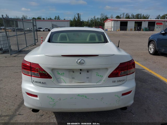Продаж на аукціоні авто 2010 Lexus Is 250c, vin: JTHFF2C26A2506227, номер лоту: 45049079