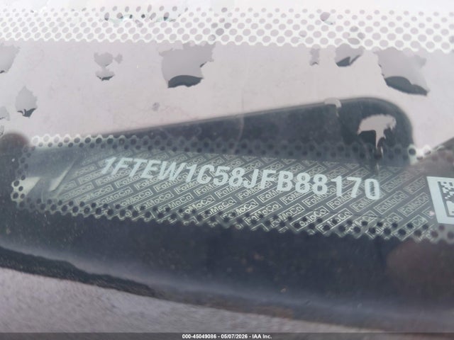 Продажа на аукционе авто 2018 Ford F-150 Xlt, vin: 1FTEW1C58JFB88170, номер лота: 45049086
