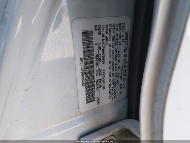 JN1BJ1CP0HW008969 Nissan Rogue Sport Sv