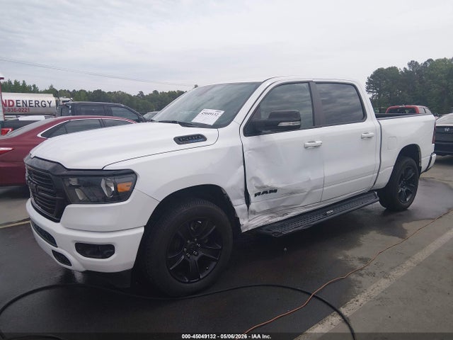 Продажа на аукционе авто 2021 Ram 1500 Big Horn  4x4 5'7 Box, vin: 1C6SRFFTXMN647735, номер лота: 45049132