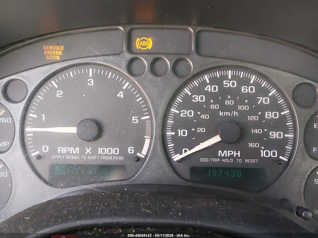 45049142 :رقم المزاد ، 1GTCS14W128247656 vin ، 2002 Gmc Sonoma Sl مزاد بيع
