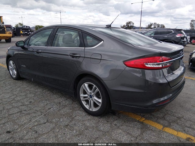 3FA6P0UU1JR142237 Ford Fusion Hybrid S