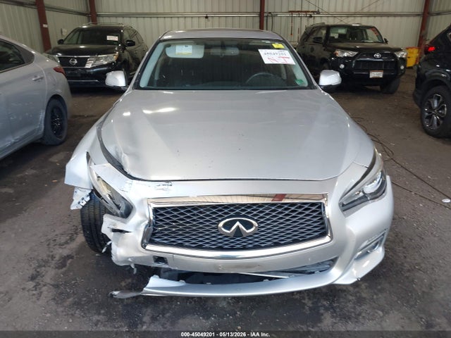 45049201 :رقم المزاد ، JN1AV7AR7EM703481 vin ، 2014 Infiniti Q50 Hybrid Premium مزاد بيع