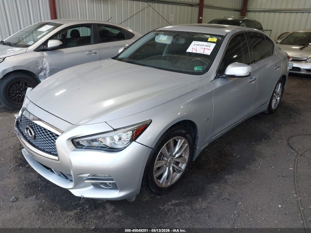 45049201 :رقم المزاد ، JN1AV7AR7EM703481 vin ، 2014 Infiniti Q50 Hybrid Premium مزاد بيع