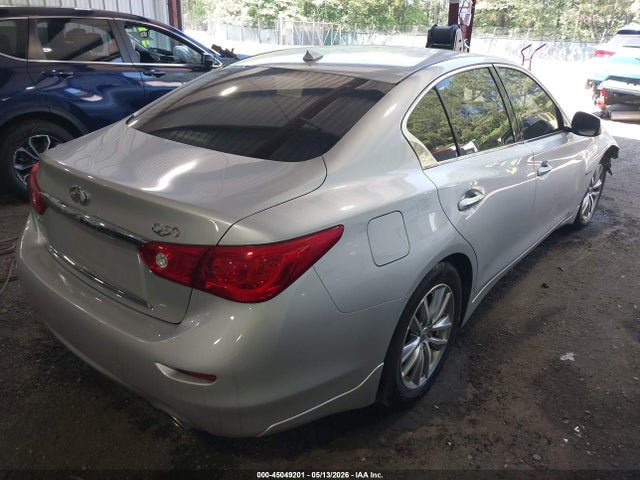 45049201 :رقم المزاد ، JN1AV7AR7EM703481 vin ، 2014 Infiniti Q50 Hybrid Premium مزاد بيع
