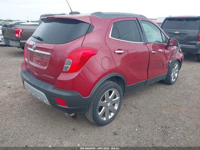 Продажа на аукционе авто 2016 Buick Encore Leather, vin: KL4CJCSB8GB550307, номер лота: 45049346