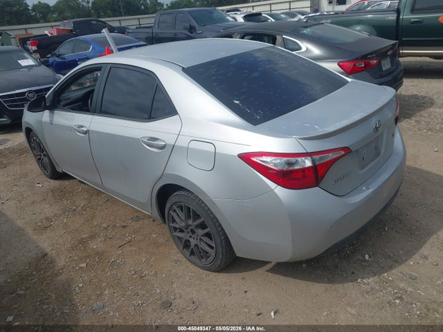 2015 Toyota Corolla S Plus მანქანა იყიდება აუქციონზე, vin: 5YFBURHE4FP261972, აუქციონის ნომერი: 45049347