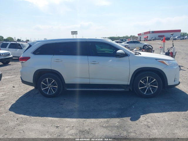 Продаж на аукціоні авто 2019 Toyota Highlander Xle, vin: 5TDKZRFH3KS557484, номер лоту: 45049369