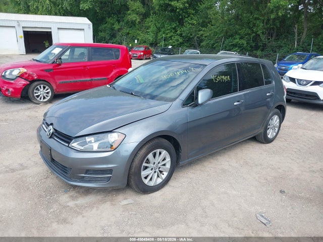 2016 Volkswagen Golf Tsi S 4-door მანქანა იყიდება აუქციონზე, vin: 3VW217AU3GM055451, აუქციონის ნომერი: 45049408
