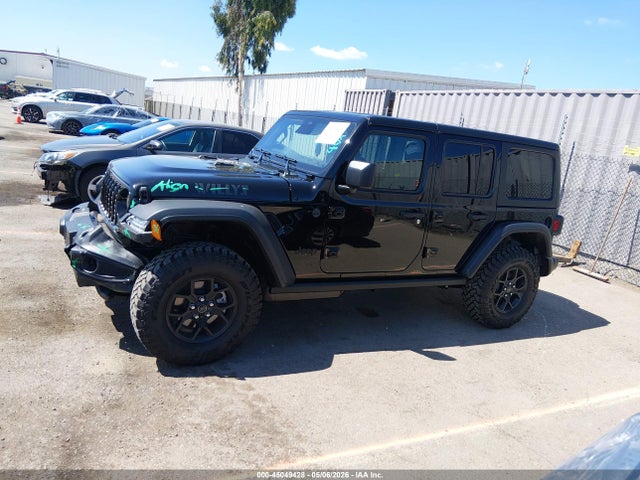 45049428 :رقم المزاد ، 1C4PJXDN1TW218444 vin ، 2026 Jeep Wrangler Willys مزاد بيع
