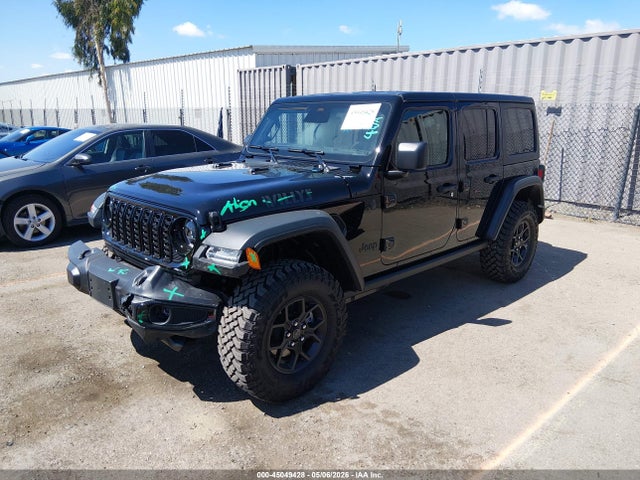 45049428 :رقم المزاد ، 1C4PJXDN1TW218444 vin ، 2026 Jeep Wrangler Willys مزاد بيع