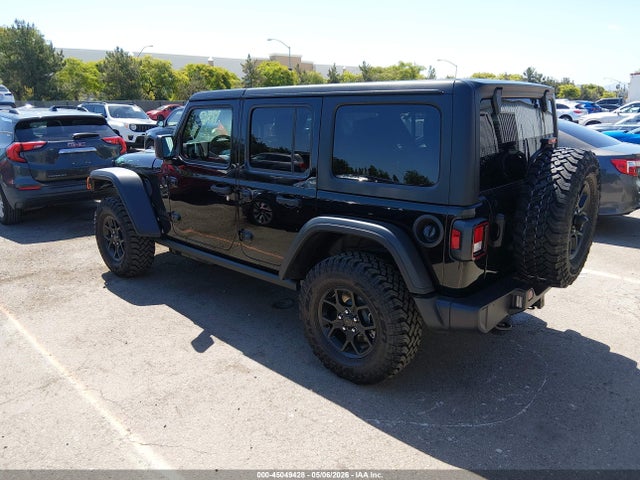 45049428 :رقم المزاد ، 1C4PJXDN1TW218444 vin ، 2026 Jeep Wrangler Willys مزاد بيع