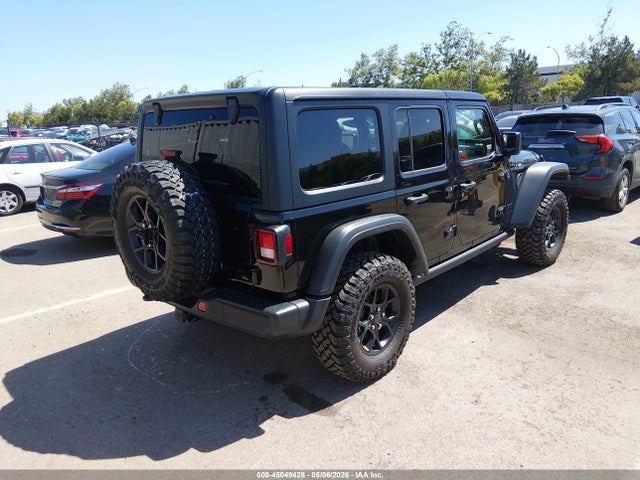 45049428 :رقم المزاد ، 1C4PJXDN1TW218444 vin ، 2026 Jeep Wrangler Willys مزاد بيع
