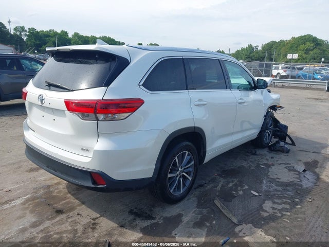 Продаж на аукціоні авто 2018 Toyota Highlander Xle, vin: 5TDKZRFH0JS537059, номер лоту: 45049452