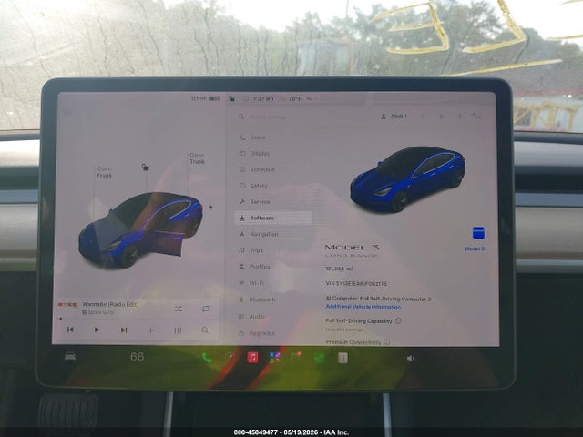 45049477 :رقم المزاد ، 5YJ3E1EA6JF052175 vin ، 2018 Tesla Model 3 مزاد بيع