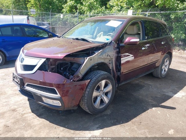 45049496 :رقم المزاد ، 2HNYD2H40AH507269 vin ، 2010 Acura Mdx Technology Package مزاد بيع