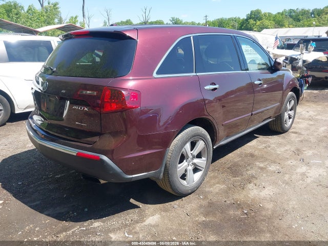45049496 :رقم المزاد ، 2HNYD2H40AH507269 vin ، 2010 Acura Mdx Technology Package مزاد بيع