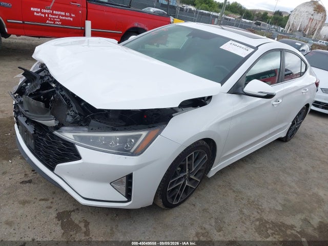 Продажа на аукционе авто 2019 Hyundai Elantra Sport, vin: KMHD04LB4KU861310, номер лота: 45049558