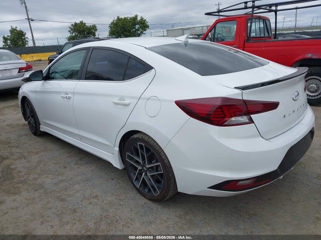 Продажа на аукционе авто 2019 Hyundai Elantra Sport, vin: KMHD04LB4KU861310, номер лота: 45049558