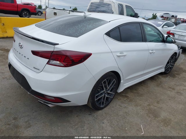 Продажа на аукционе авто 2019 Hyundai Elantra Sport, vin: KMHD04LB4KU861310, номер лота: 45049558